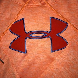 Orange Under Amour Hoodie
